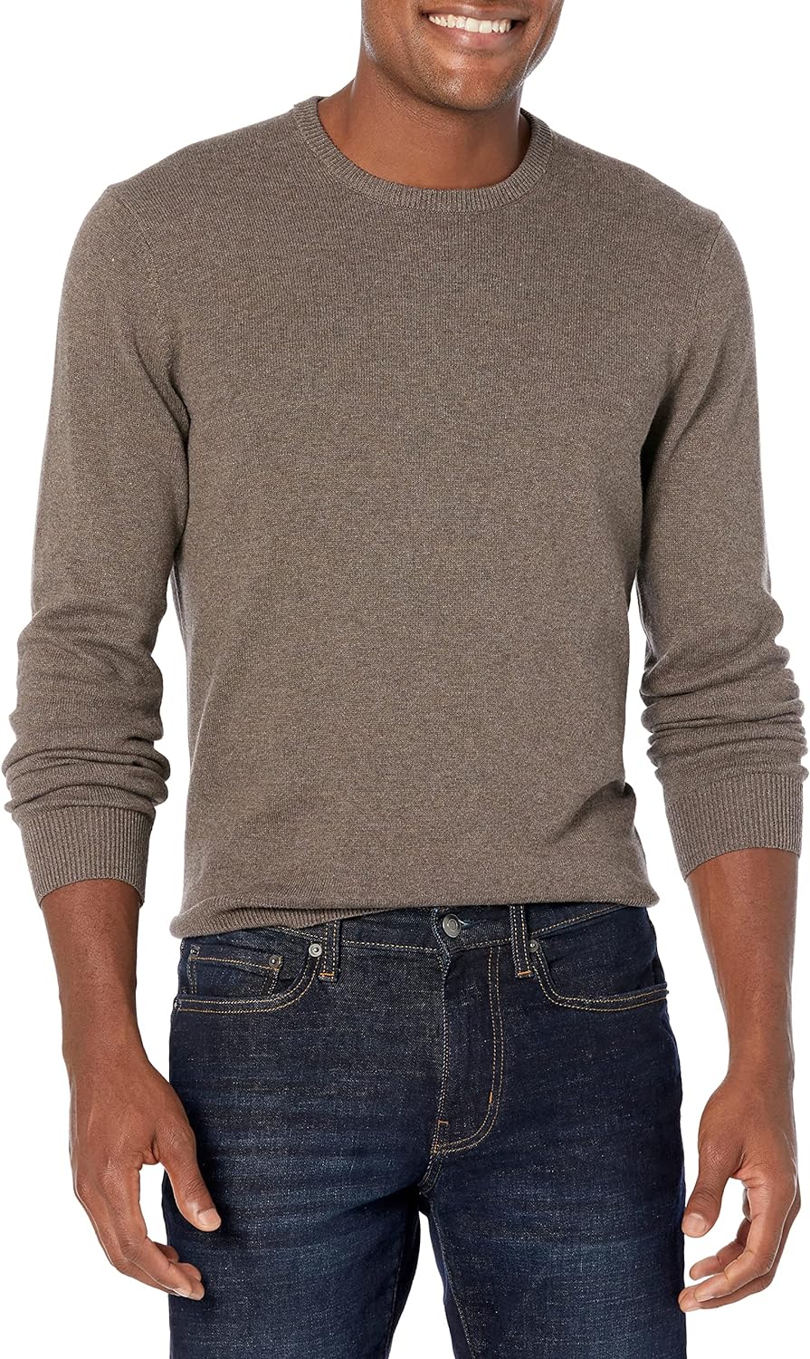 Amazon Essentials Men’s Crewneck Sweater (Available in Big & Tall)