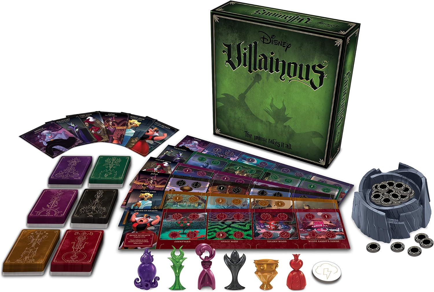 Ravensburger Disney Villainous Strategy Board Game – Immersive Gameplay Experience | Suitable for Ages 10 & Up | Winner of 2019 TOTY Game of the Year