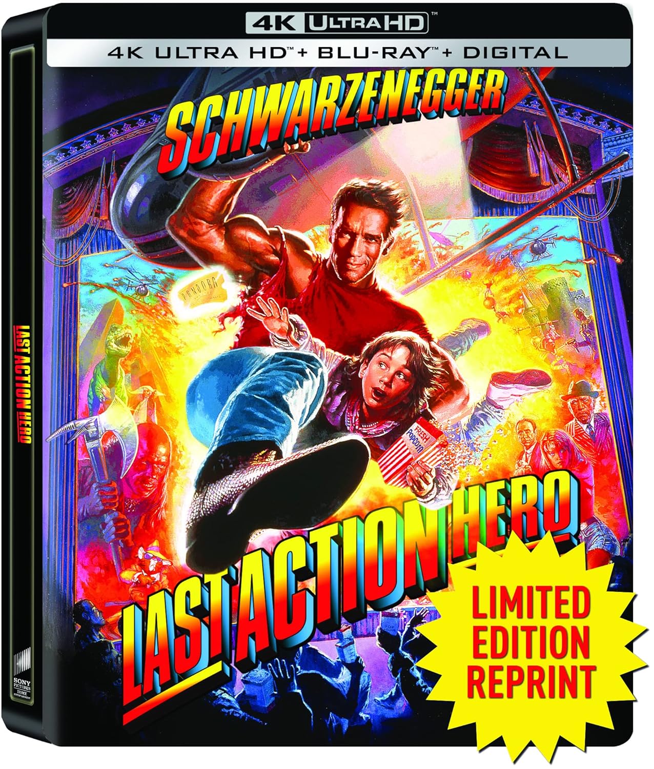 Last Action Hero (Limited Edition Steelbook) [4K UHD + Blu-ray + Digital]