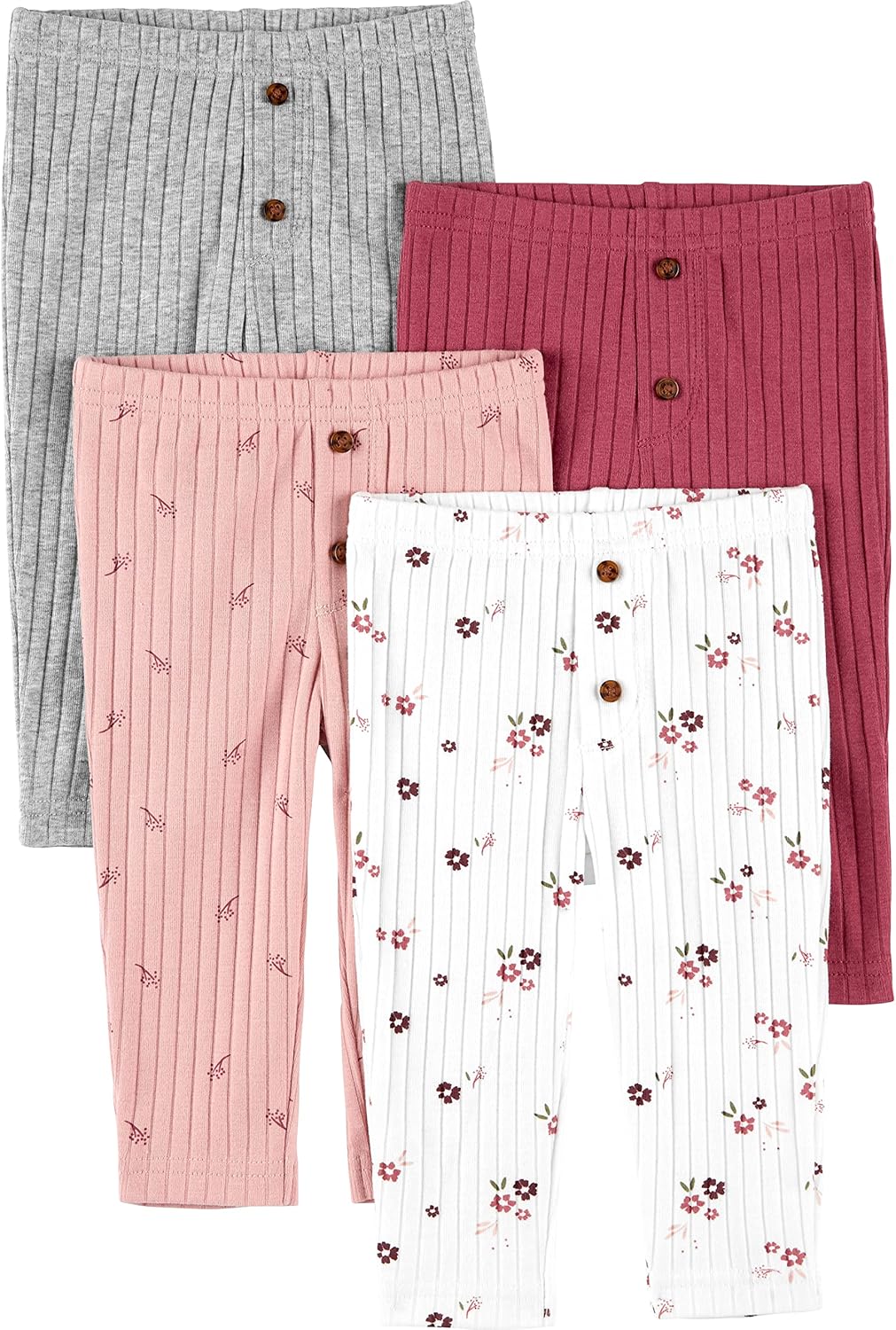 Simple Joys by Carter’s Baby Girls’ 4-Pack Pant