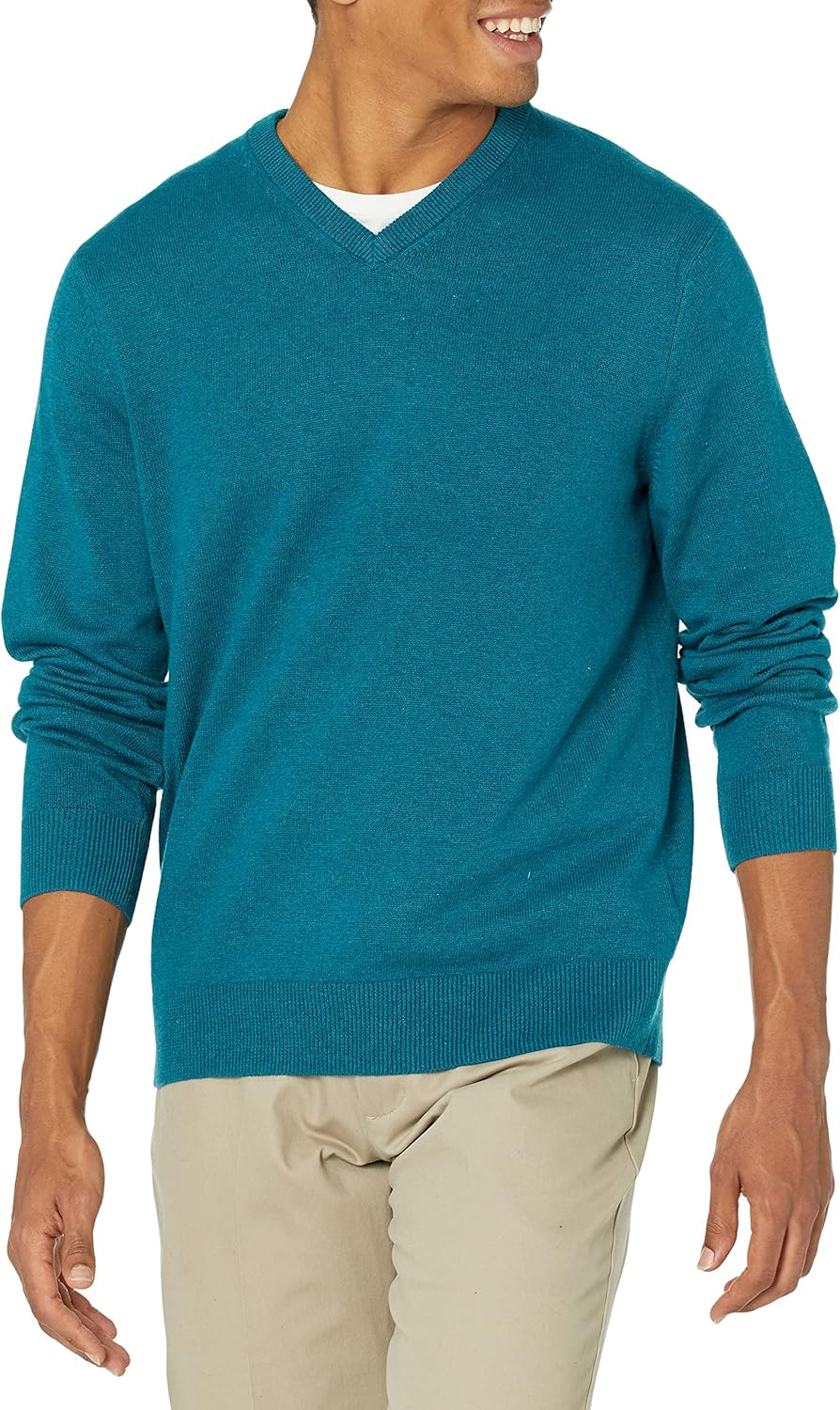 Amazon Essentials Men’s V-Neck Sweater (Available in Big & Tall)