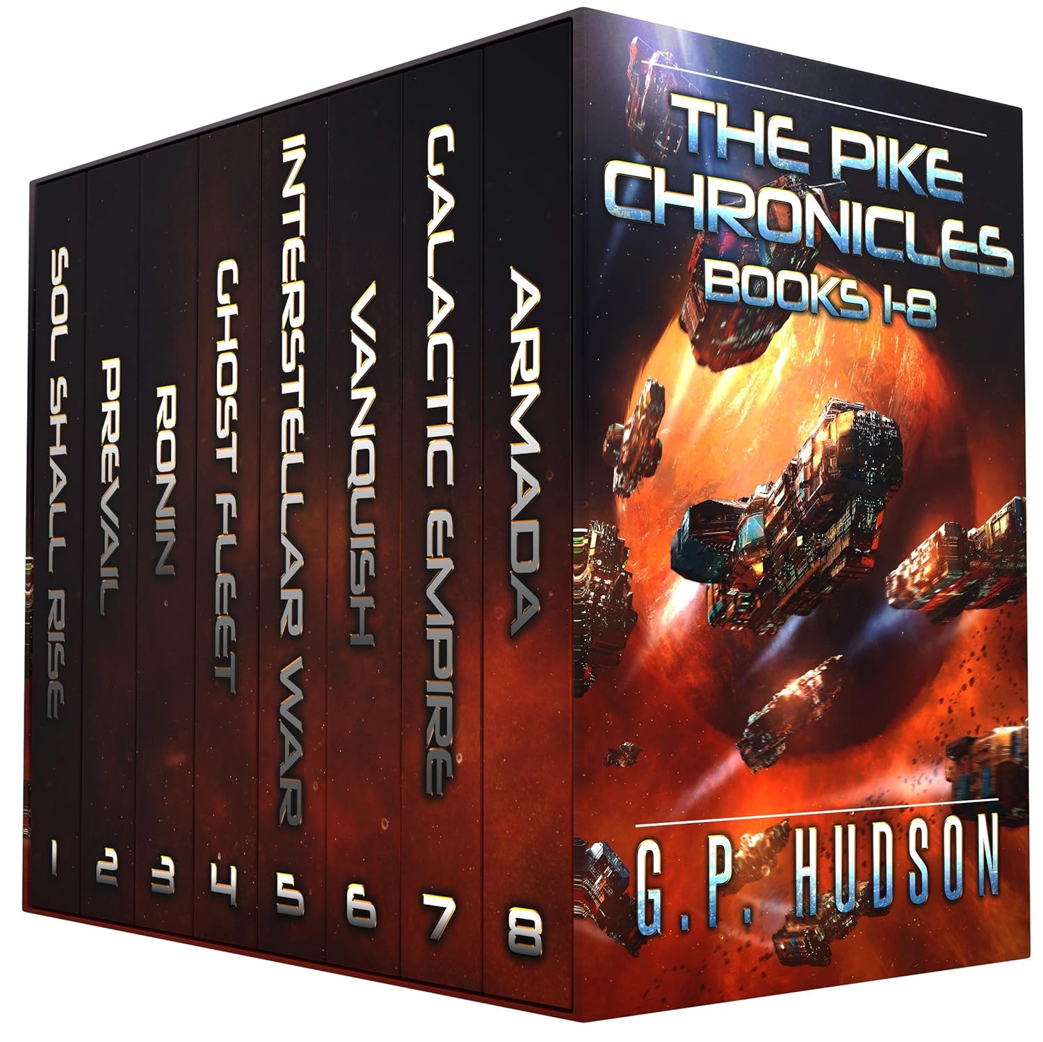 The Pike Chronicles Books 1-8 – Space Opera Box Set: An Epic Space Opera Adventure