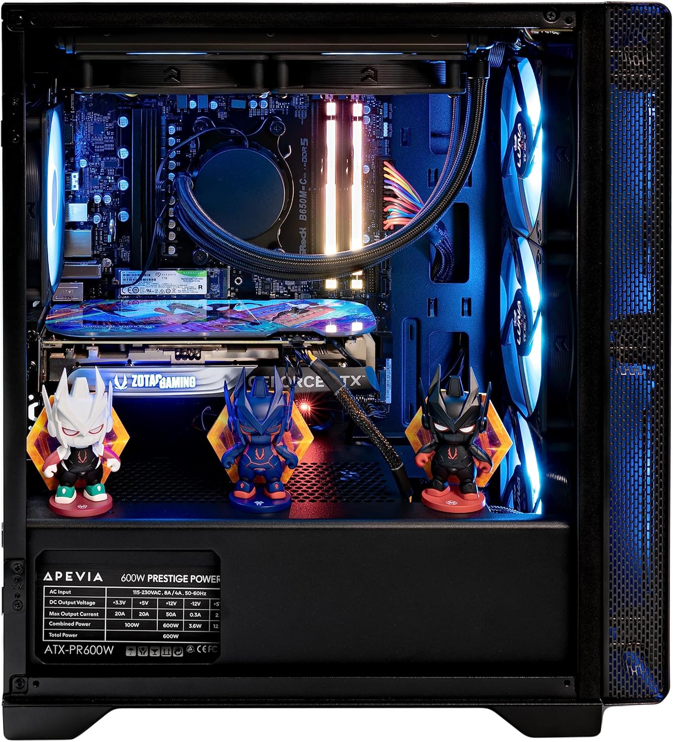 ZOTAC MEK Hero G3 A7646I Spider-Man: Across The Spider-Verse Bundle GH4060TA7600SM-U-W4B Black