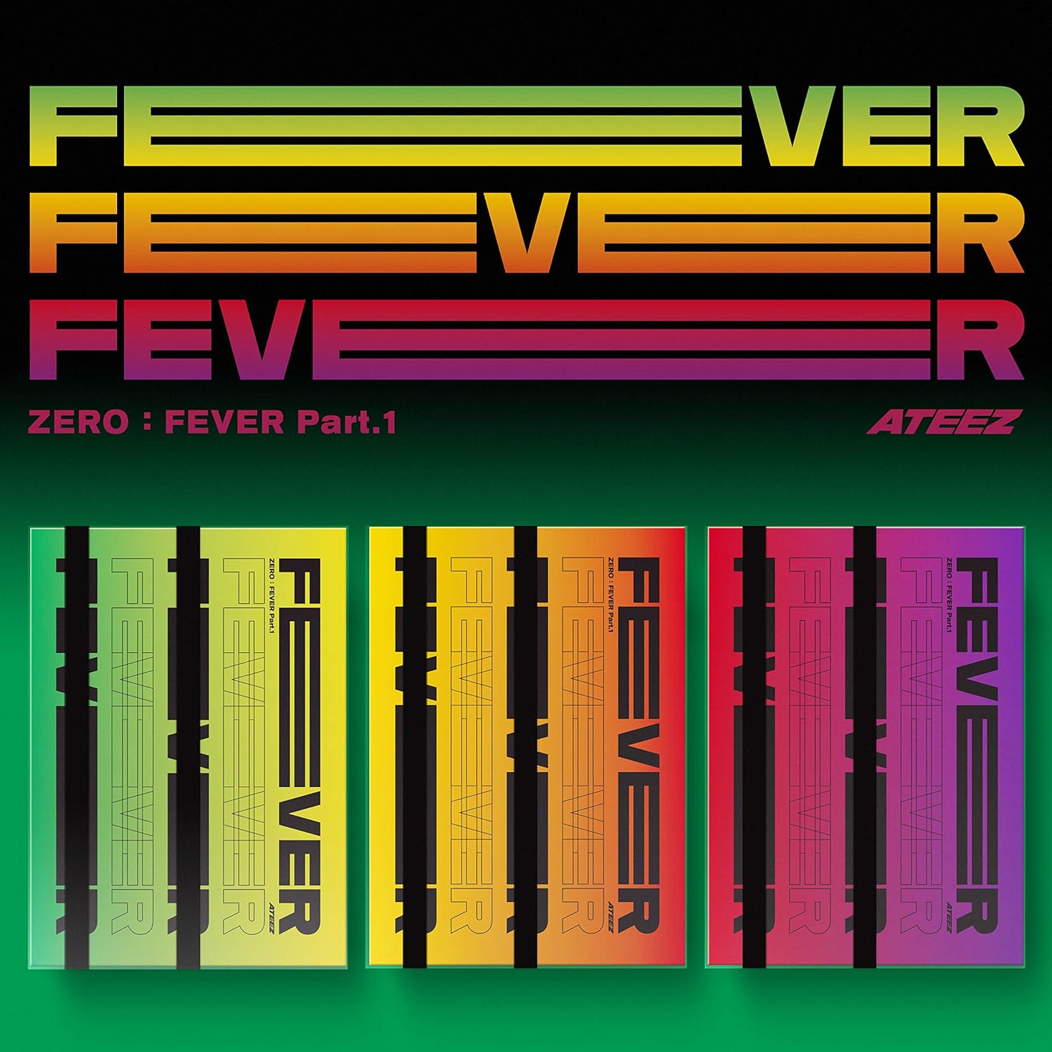 Zero: Fever Part 1 Random Cover incl. 112pg Booklet, Sticker, 9pc Postcard Set, AR Photocard + Polaroid