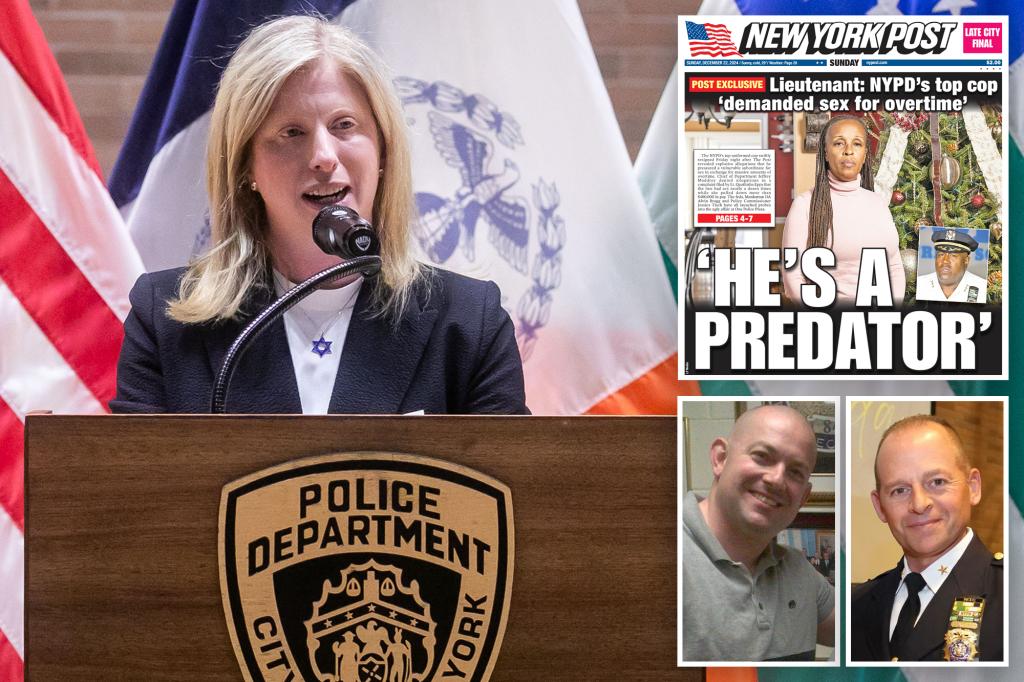 Jessica Tisch ousts dozens of NYPD bosses in shocking purge