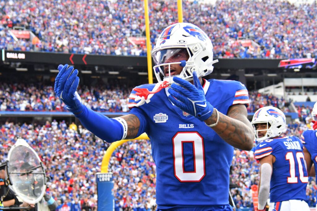 Week 17 Fantasy Advice for Josh Allen, James Cook, Amari Cooper, and Others