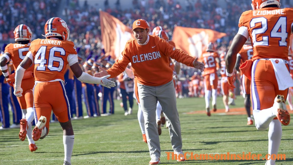 Dabo Swinney Looking Forward to Facing Off with Belichick at UNC