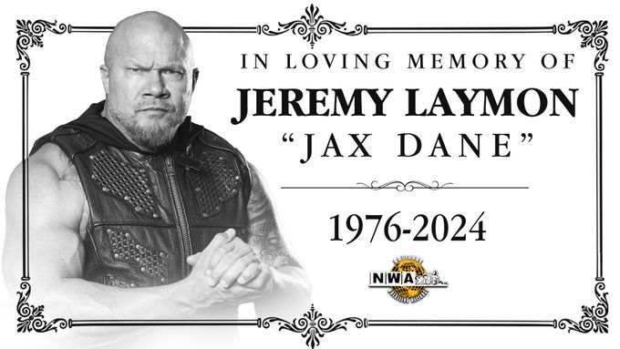 NWA announces passing of Jeremy Laymon (Jax Dane)