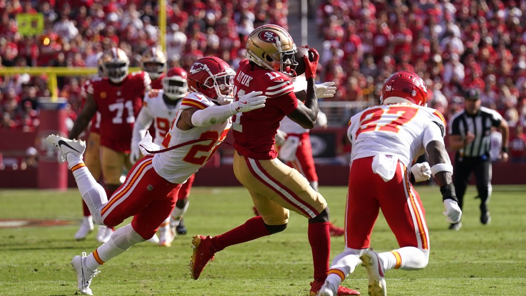 49ers update on Brandon Aiyuk good news on recovery from knee injury