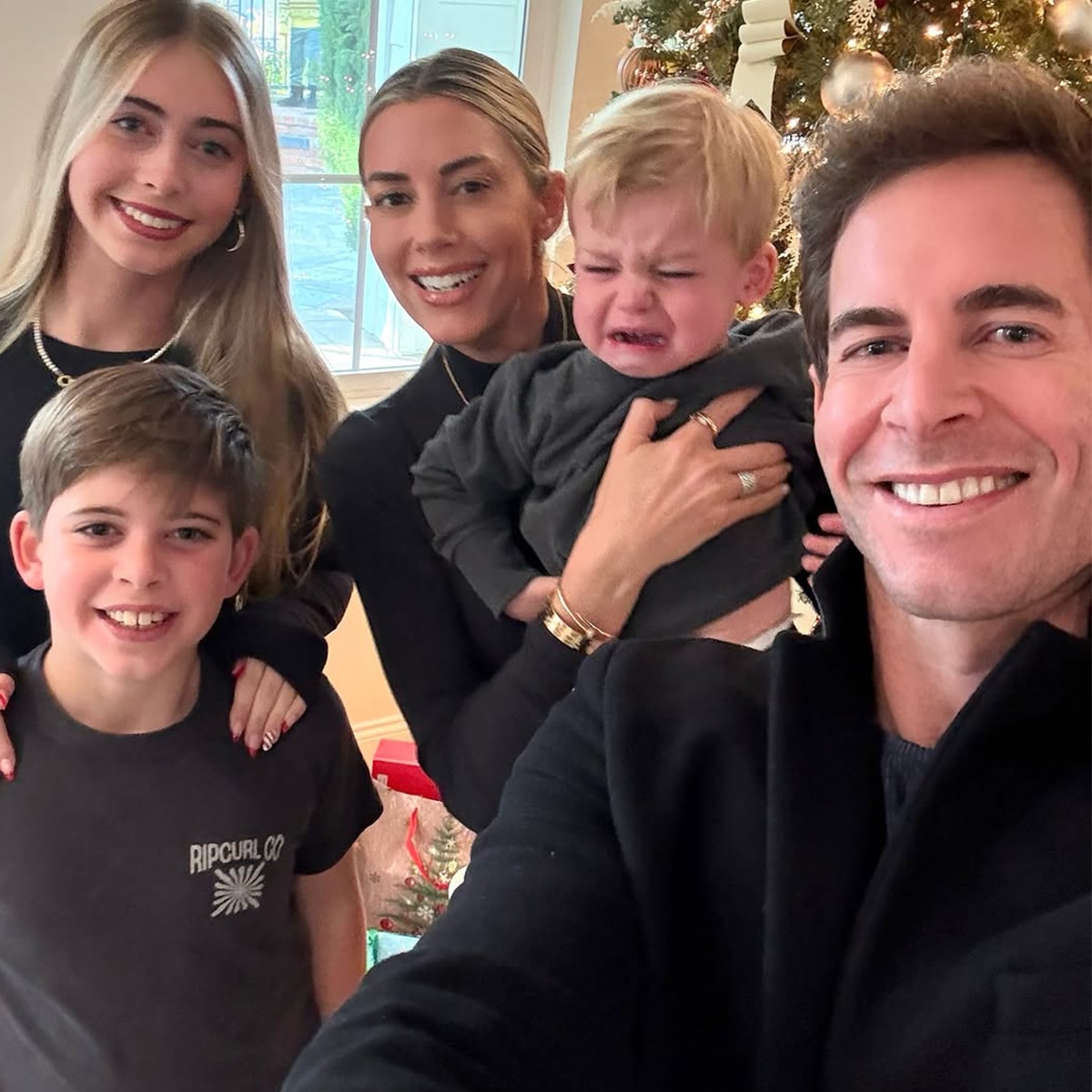 See Tarek El Moussa’s Christmas With Wife Heather & Ex Christina Haack