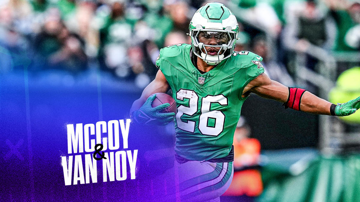 Marveling at Saquon Barkley’s ‘incredible’ 2024 season | McCoy & Van Noy