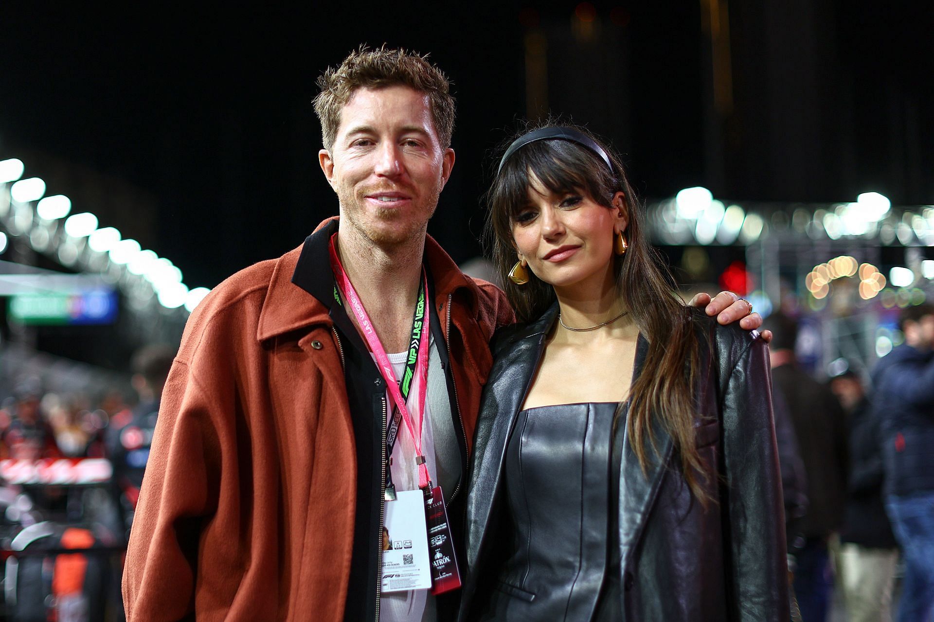 Shaun White makes his feelings known for fiancé Nina Dobrev with a heartfelt message as they spend the holiday season together