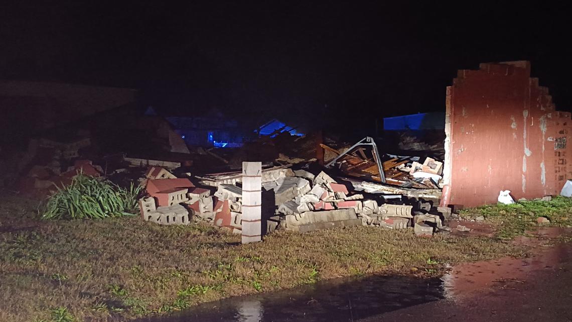 Significant damage in downtown Athens following storms