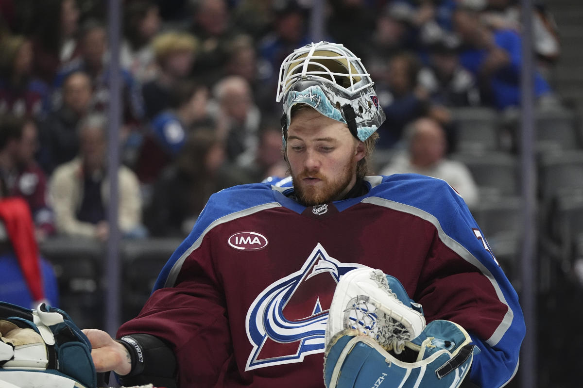 Avalanche reward newly acquired goalie Blackwood with 5-year, $26.25 million contract extension