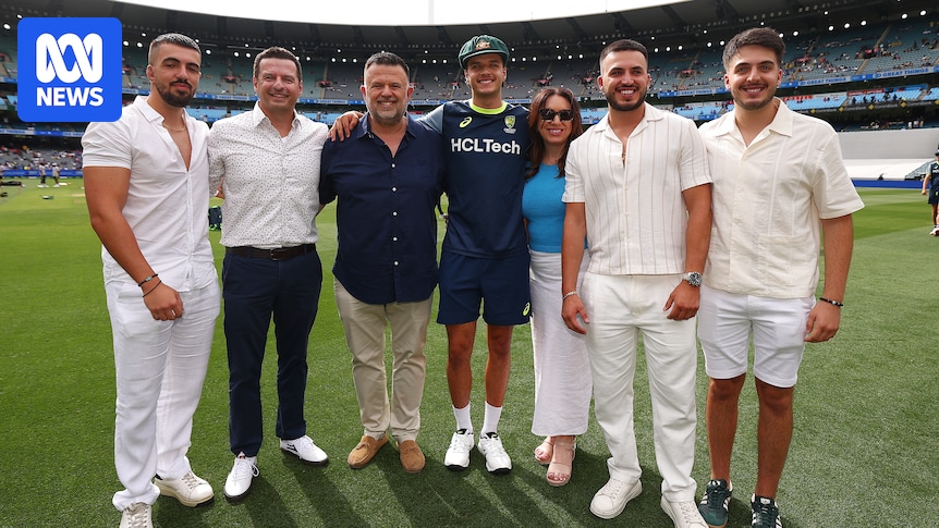 Sam Konstas’s family revel, stress, through stunning debut at MCG on Boxing Day