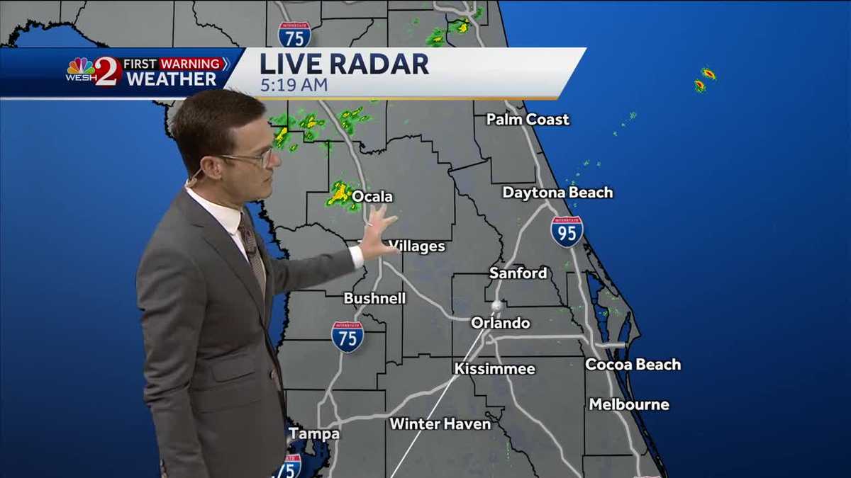 Foggy morning with showers possible this afternoon