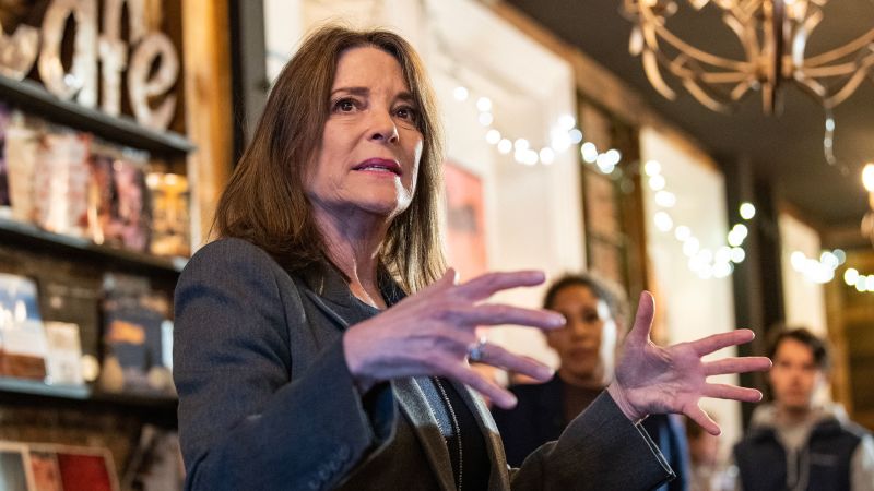 Marianne Williamson announces run for DNC chair