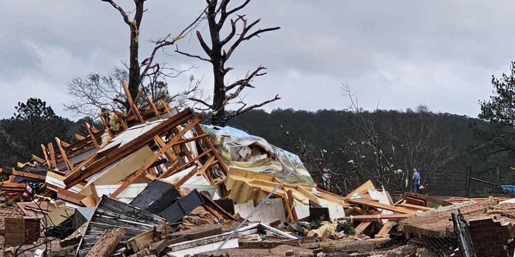 Deadly severe weather outbreak ongoing as tornadoes rip through South