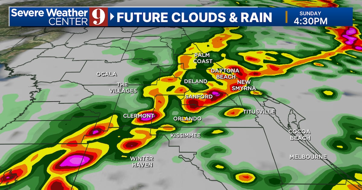 We’ve got a front headed our way today in Central Florida – WFTV