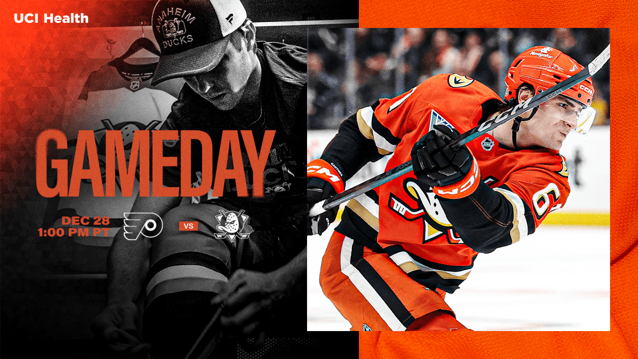 Preview: Ducks Return from Holiday Break, Host Flyers for Saturday Matinee