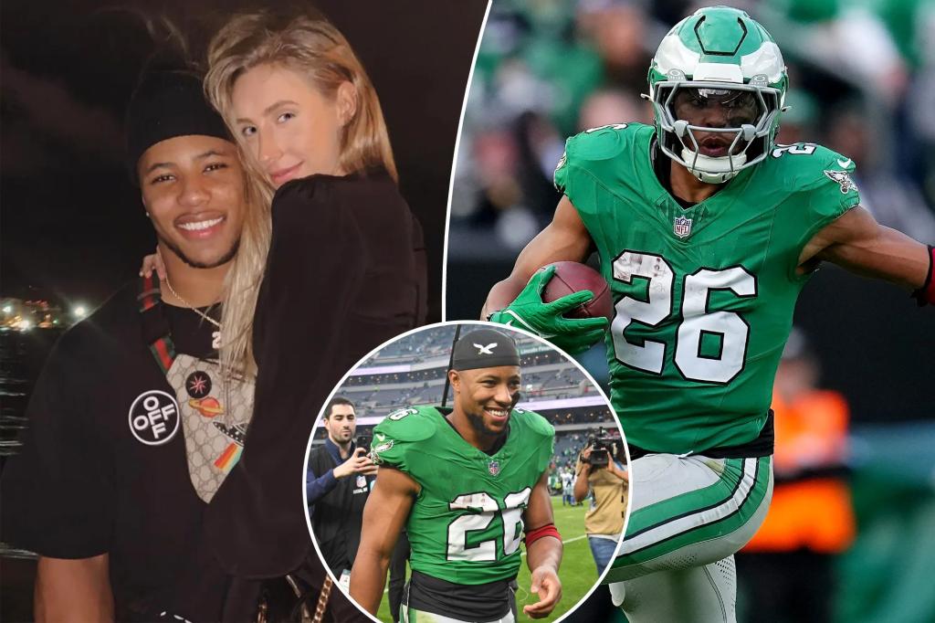 Saquon Barkley’s girlfriend, Anna Congdon, honors him after 2K milestone