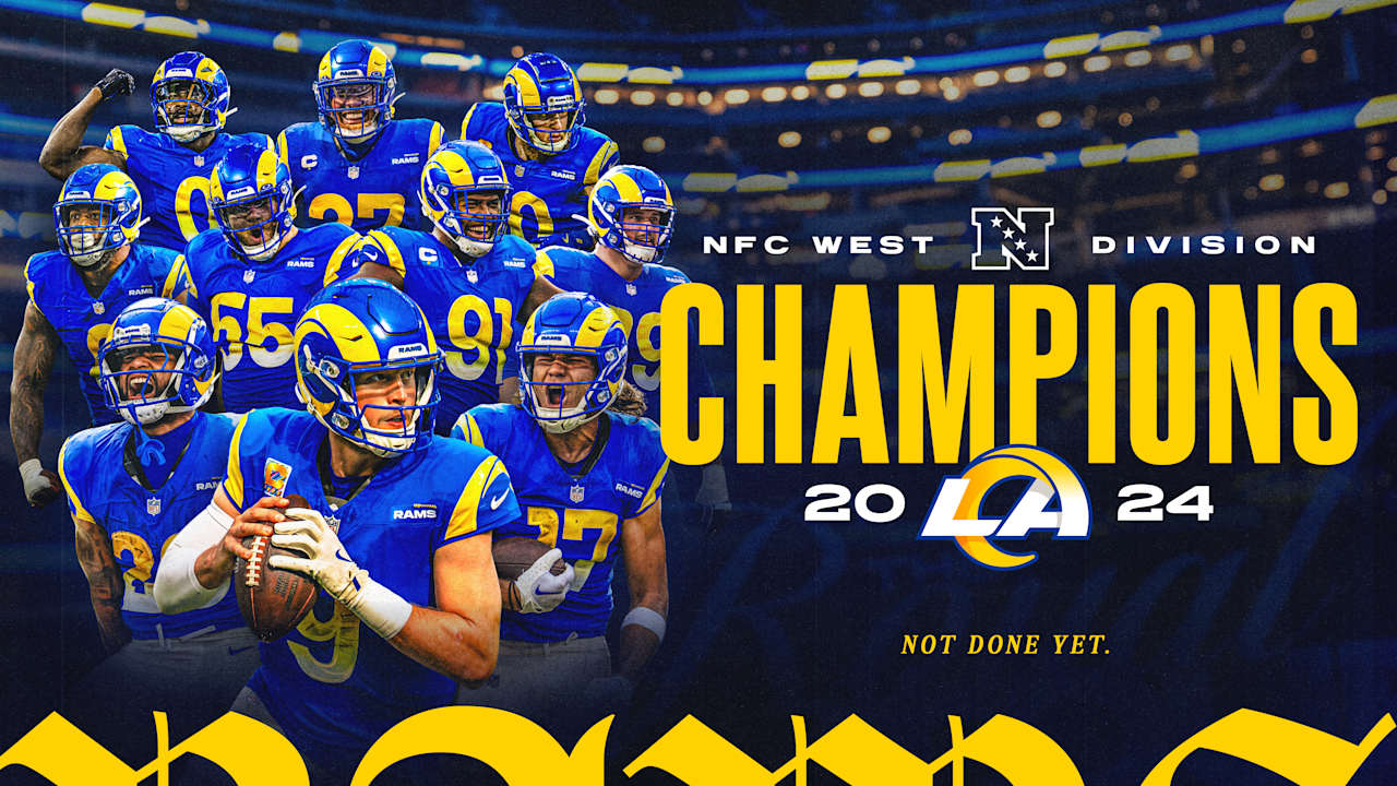 Rams clinch 2024 NFC West title