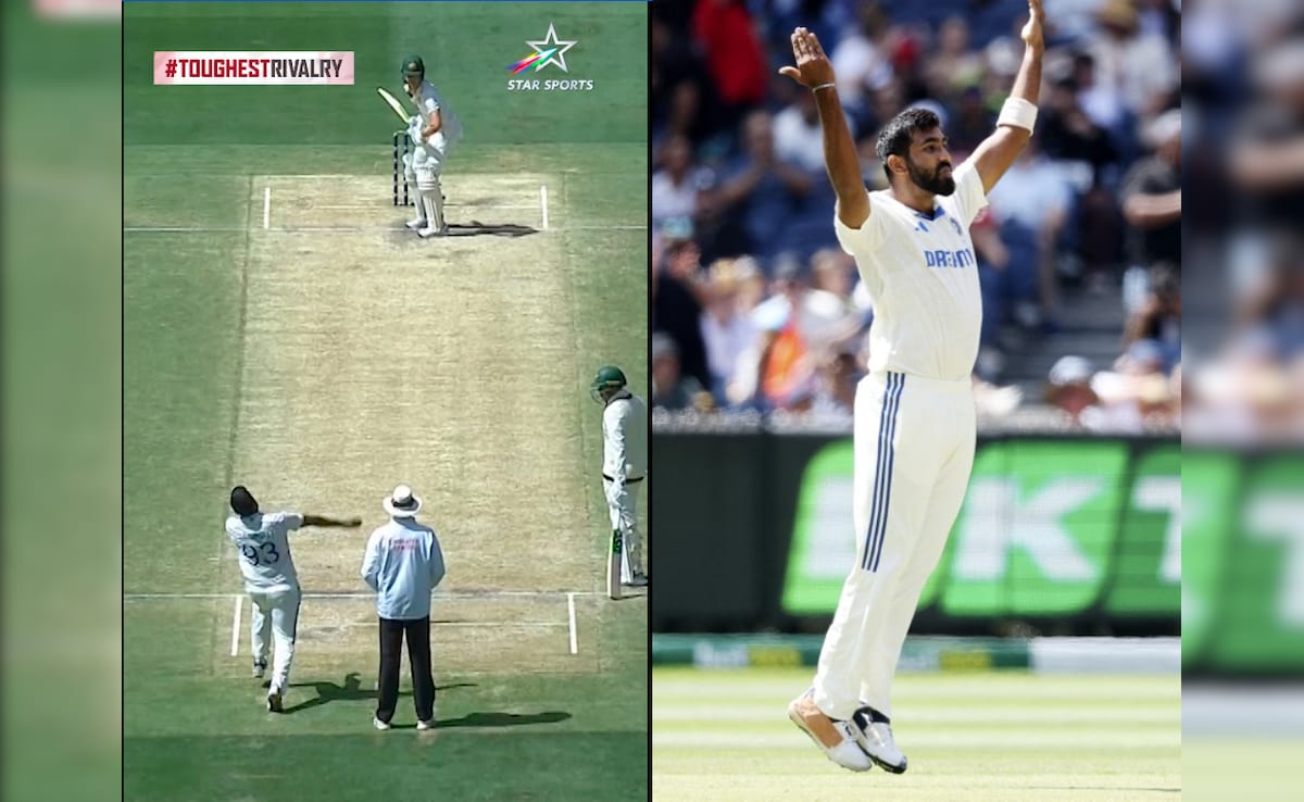 Jasprit Bumrah’s Epic Send-Off To Sam Konstas After Shattering His Middle Stump. Watch