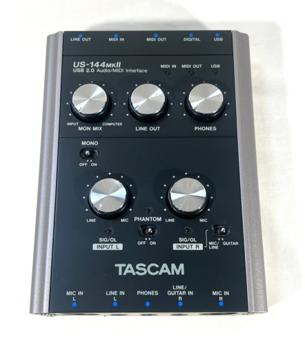 Tascam US-144MKII Analog USB 2.0 Audio/MIDI Interface