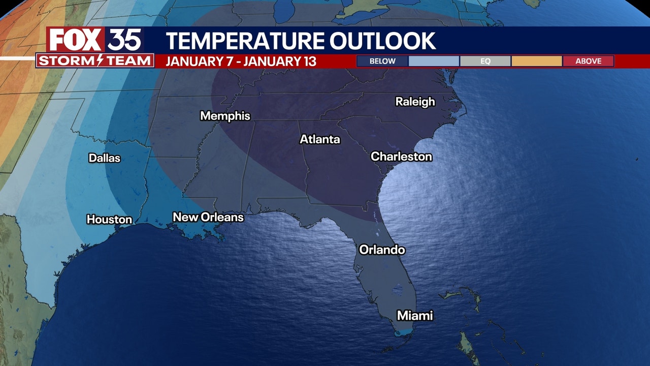 Orlando weather: Warm New Year’s Eve ahead of mid-week cooldown