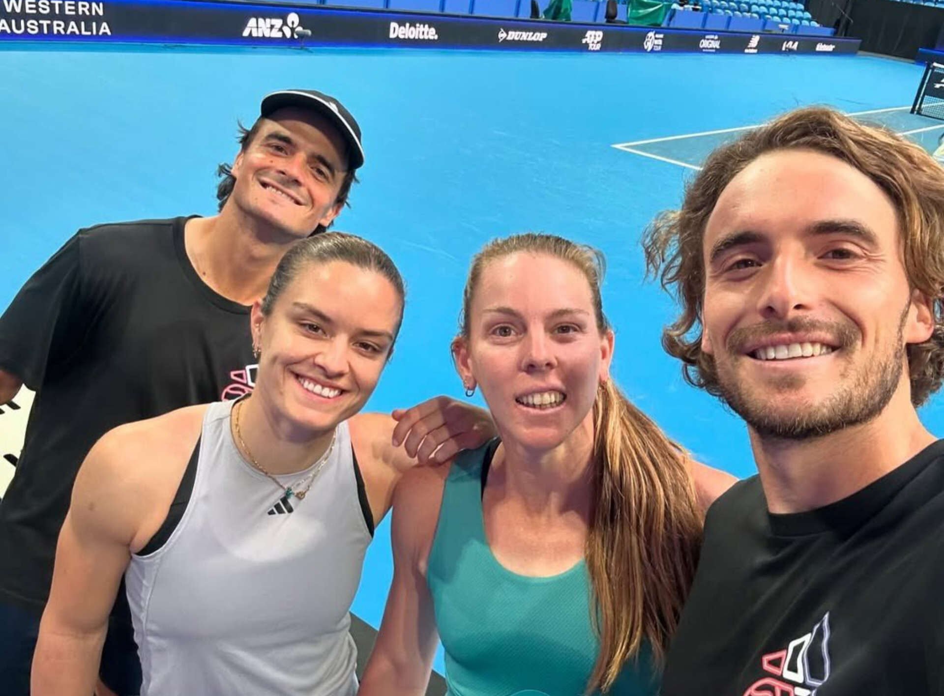 Tsitsipas and Sakkari celebrate Christmas in Australia ahead of United Cup