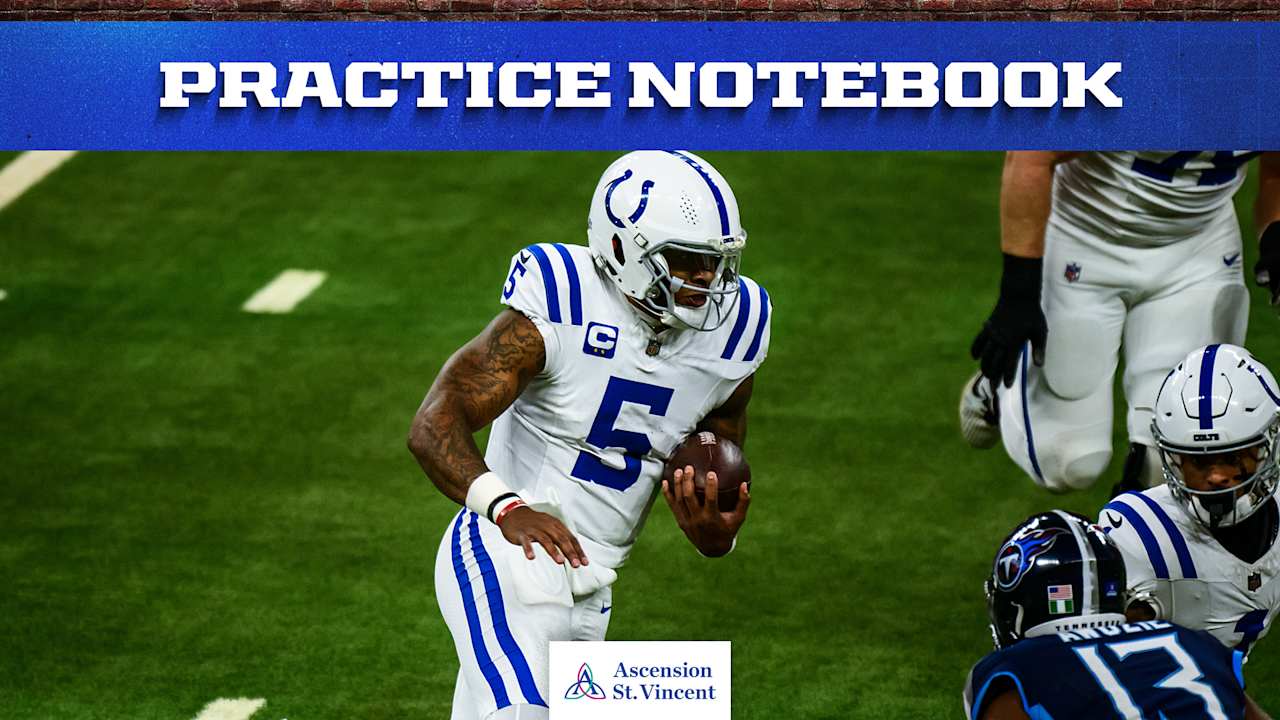 Colts QB Anthony Richardson listed as non-participant in first practice report of Week 17