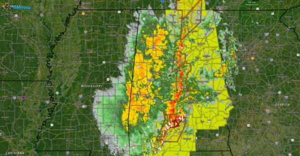 More Counties Cleared From the Tornado Watch; Risk Continues East of I-65 : The Alabama Weather Blog