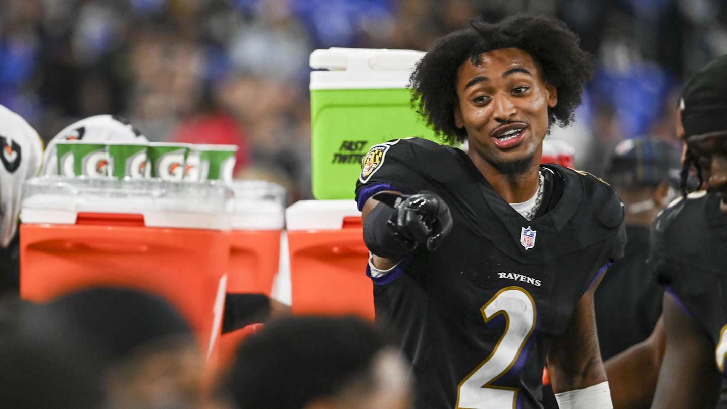 Baltimore Ravens CB Scores on First Career Interception