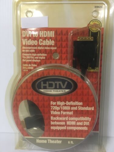 CABLE HDMI/DVI 3199296 18PIN 6FT