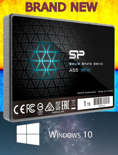 1TB – SP 3D NAND – 2.5″ SSD with Windows 10 Pro 64 UEFI [ACTIVATED] NEW