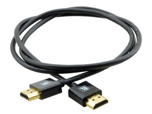 Kramer C-HM/HM/PICO/BK-6 Ultra-Slim High-Speed HDMI Cable w Ethernet/6ft/Black