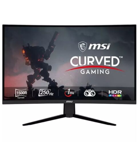 MSi 31.5″ Curved FHD Display, 250Hz 1ms, Gaming Monitor