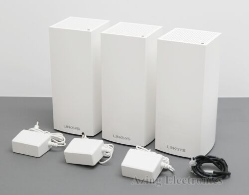 Linksys MX12600 Velop AX4200 Tri-Band Mesh Wi-Fi 6 System MX12600 (Set of 3)