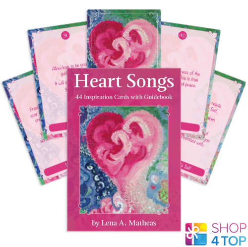 Heart Songs Inspirational Cards Pink Deck Animal Dreaming Esoteric Mathew New