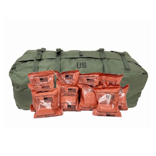 *D MRE HDR (10) 5/24 or Later  Used Improved Duffle Bag Combo