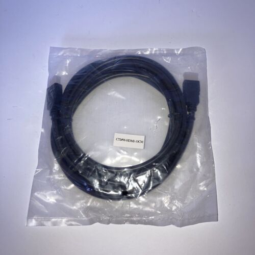 one CTI#98-HDMI-10CM HDMI Cable Approx. 9’ 10” long New in Package