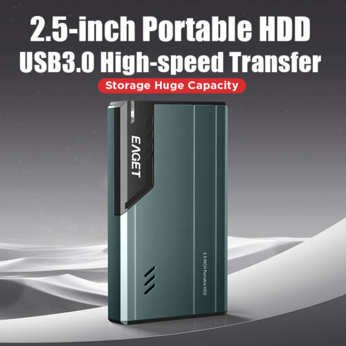 1TB 2.5″ External HDD USB 3.0 Portable External Hard Drive 5 Gb/s For MAC/PC HDD