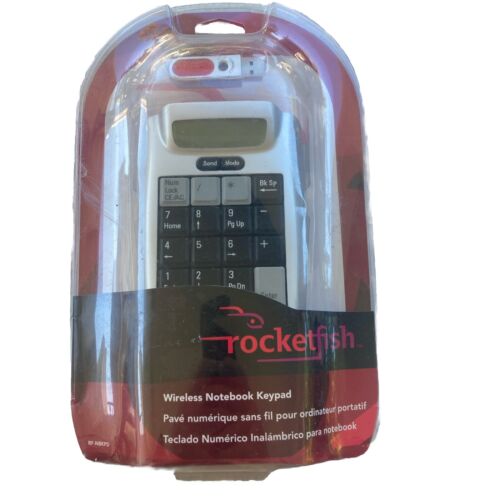 Rocketfish  RF-NBKPD Wireless Numeric Keypad for Notebooks Brand New Sealed