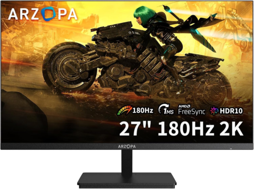 27″ 180HZ Gaming Monitor- 2K QHD 2560X1440 Fast IPS Computer PC Display 115% Sr