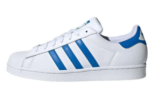 [IF3652] Adidas Originals Men’s Superstar Blue Bird Cloud White Sneakers *NEW*