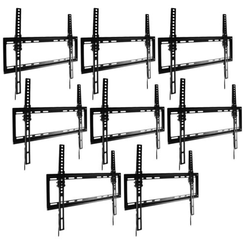 8x 42″ ~ 55″ TV Wall Mount Tilt Slim Bracket LCD Flat Screen VESA Steel UL RoHS