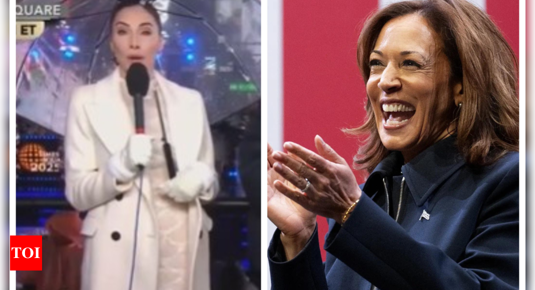 Whitney Cummings New Year Roast: Whitney Cummings’ New Year roast of Kamala Harris viral: ‘She was forced on us you’d think she was patented by Pfizer’