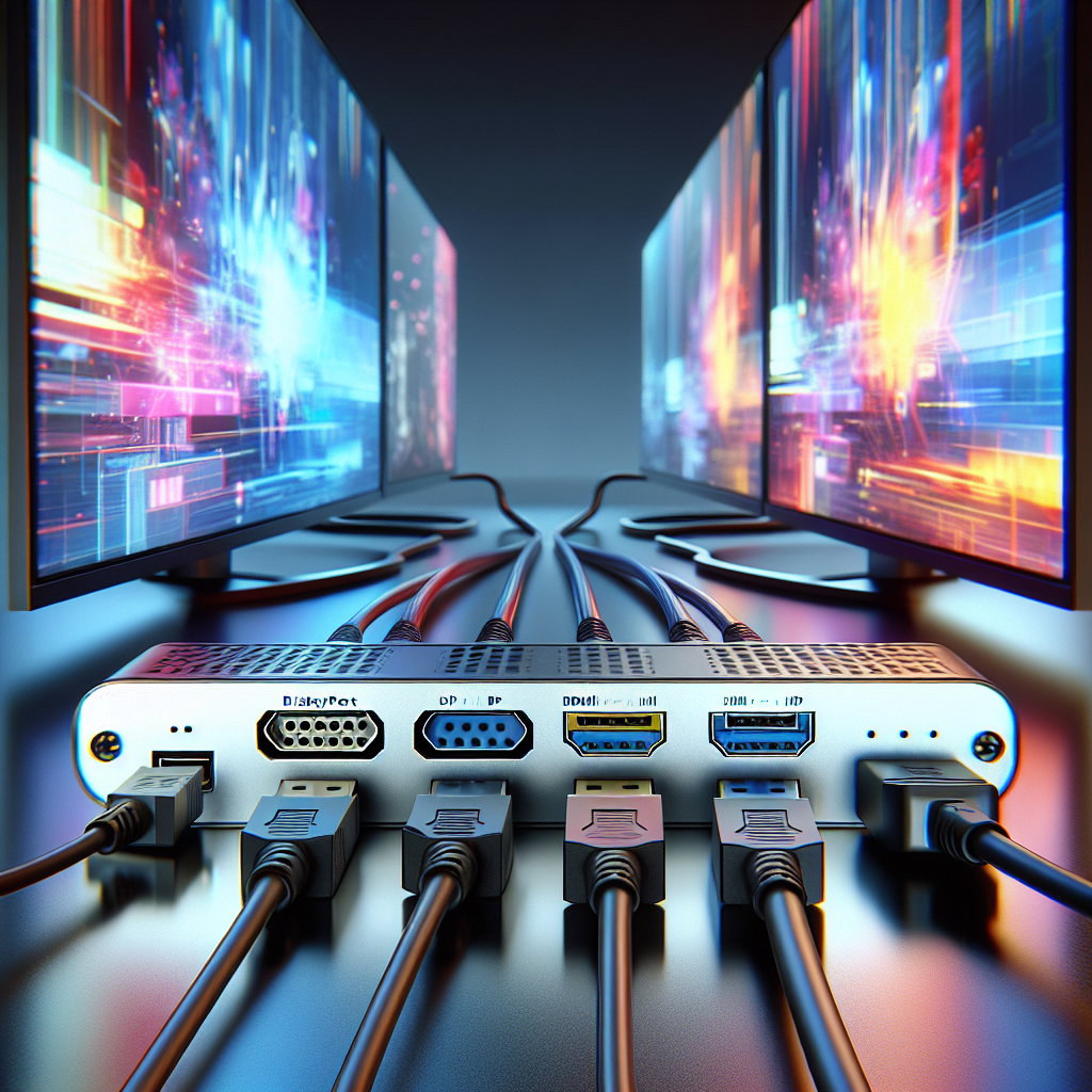 Maximizing Your Display Setup with 2x DP and 2x HDMI Ports