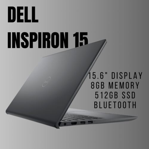 NEW! Dell Inspiron | i3 Intel Processor | Windows 11 | Carbon Black