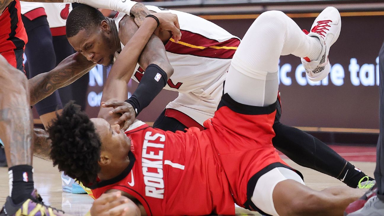 Rockets’ Amen Thompson, Heat’s Terry Rozier suspended for fight